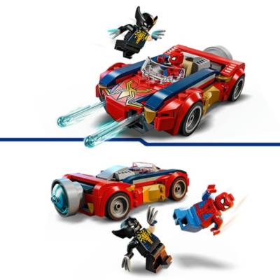 LEGO Marvel Auto di Spider-Man vs. Venomized Wolverine 76336