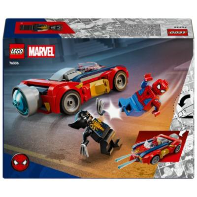 LEGO Marvel Auto di Spider-Man vs. Venomized Wolverine 76336