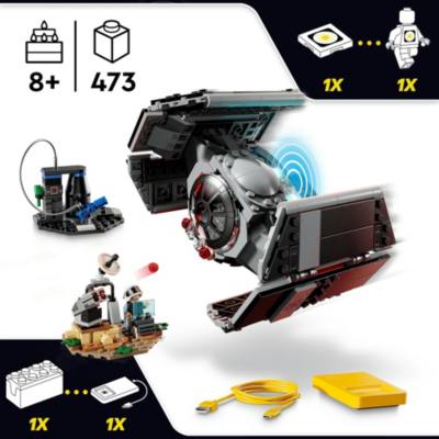 LEGO Star Wars TM SMART Play : le TIE Fighter de Dark Vador Set 75421
