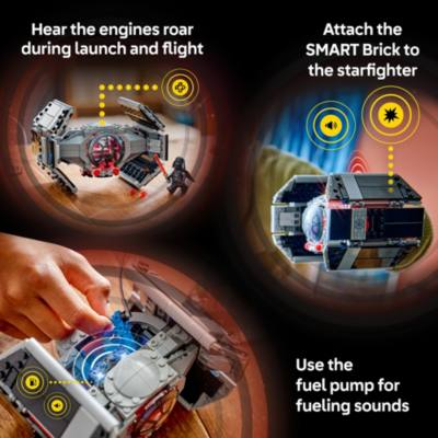 LEGO Star Wars TM SMART Play : le TIE Fighter de Dark Vador Set 75421