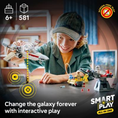 LEGO Star Wars TM SMART Play : le X-Wing Red Five de Luke Set 75423
