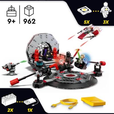 LEGO Star Wars TM SMART Play : duel dans la salle du tr&ocirc;ne et chasseur A-Wing Set 75427