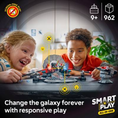 LEGO Star Wars TM SMART Play : duel dans la salle du tr&ocirc;ne et chasseur A-Wing Set 75427