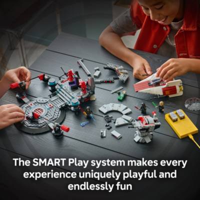 LEGO Star Wars TM SMART Play : duel dans la salle du tr&ocirc;ne et chasseur A-Wing Set 75427