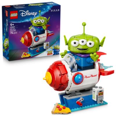 LEGO Disney Pixar Alien mit Pizza Planet Raketenfahrt Set 43307
