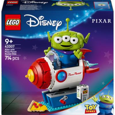 LEGO Disney Pixar Alien mit Pizza Planet Raketenfahrt Set 43307