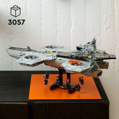 LEGO Super Heroes L&rsquo;h&eacute;liporteur du SHIELD Set 76354