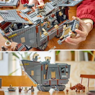LEGO Star Wars Offworld Sandcrawler and Mudhorn Set 75453