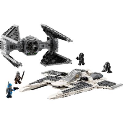 LEGO Star Wars Mandalorian Fang Fighter vs. TIE Interceptor Set 75348