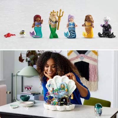 LEGO Disney The Little Mermaid Royal Clamshell Set 43225