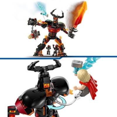 LEGO Marvel Thor vs. Surtur Construction Figure Set 76289