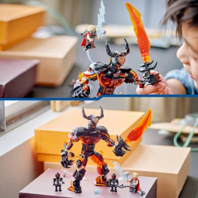 LEGO Marvel Thor vs. Surtur Construction Figure Set 76289