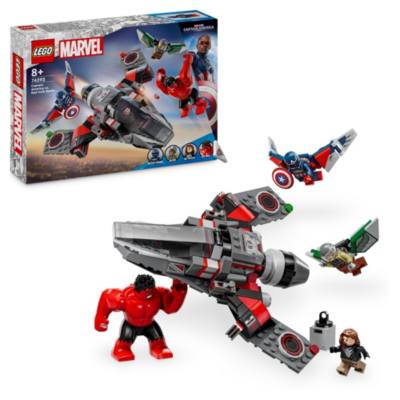 LEGO Marvel Showdown zwischen Captain America und Red Hulk 76292