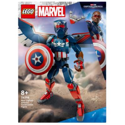 LEGO Marvel New Captain America Construction Figure Set 76296