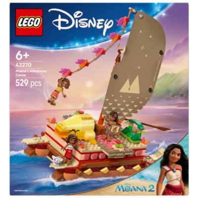 LEGO Disney Moana's Adventure Canoe Set 43270