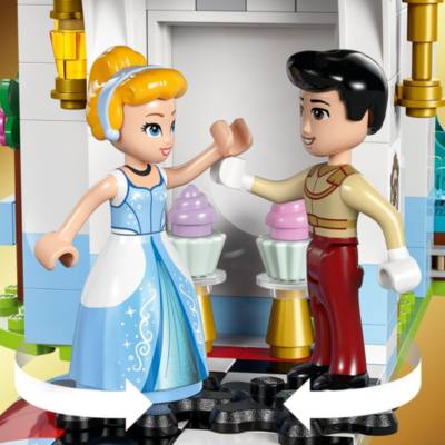 LEGO Disney Cinderella's Castle & Horse Carriage Set 43275