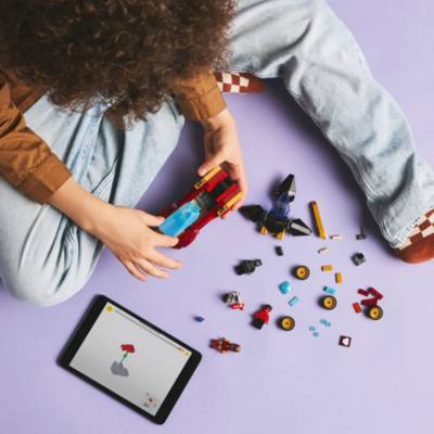 LEGO Marvel Iron Man Car & Black Panther vs. Red Hulk Set 76310