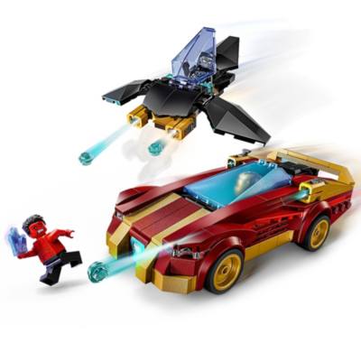 LEGO Marvel Iron Man Car & Black Panther vs. Red Hulk Set 76310