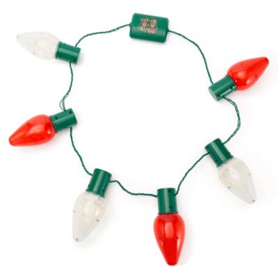 Mickey Mouse Icon Light-Up Festive Glow Large Bulb Necklace