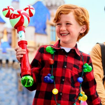 Mickey Mouse Icon Peppermint Twist Festive Bubble Wand