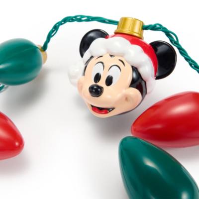 Mickey Mouse Christmas Light-Up Necklace