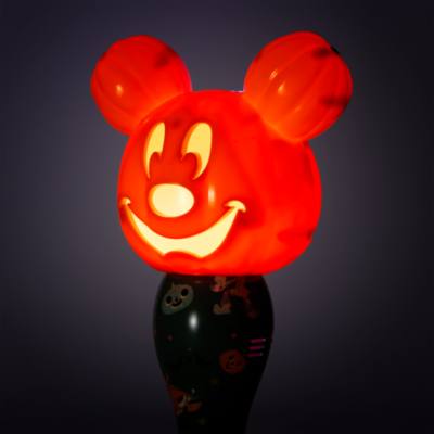 Mickey Mouse Jack-o'-Lantern Halloween Light-Up Bubble Wand