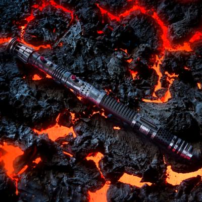 Darth Maul (Shadow Lord) Limited Edition Legacy LIGHTSABER Hilt, Star Wars