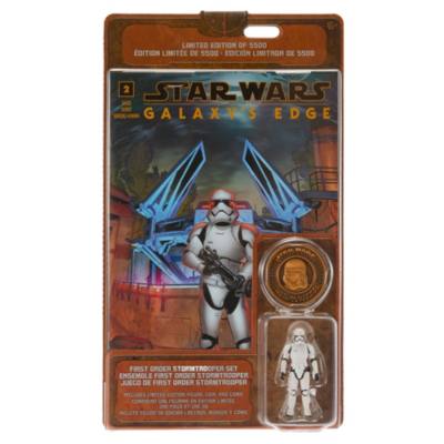 First Order Stormtrooper Limited Edition Action Figure, Comic Book and Coin Set, Star Wars: Galaxy's Edge