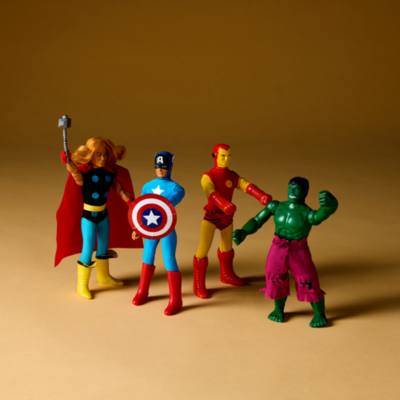 Mego Figurines Avengers en &eacute;dition limit&eacute;e, World's Greatest Super Heroes