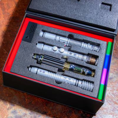 Arresting the Chancellor Limited Edition Legacy LIGHTSABER Hilt Set, Star Wars, D23: The Ultimate Disney Fan Event