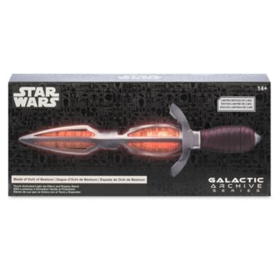 Blade of Ochi of Bestoon Limited Edition Collectible, Galactic Archive Series, Star Wars