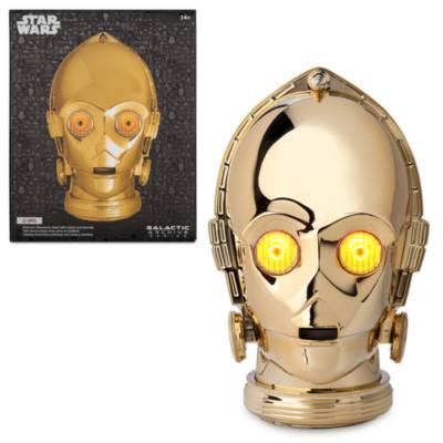 スターウォーズ C-3PO ヘッド プレミアムエレクトロニックヘッド f3q0 スター・ウォーズ C-3PO ヘッド 頭部 トーキング ライトアップ