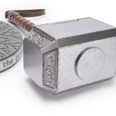 Thor Mjolnir Hammer Relic with Lights and Sound Effects