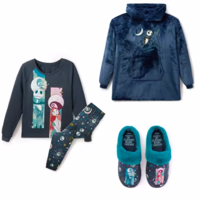 Colección ropa para dormir Pesadilla antes de Navidad para adultos, Tim Burton