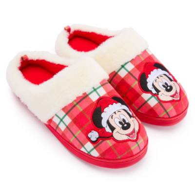 Zapatillas navide&ntilde;as Mickey Mouse para adultos