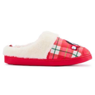 Mickey Mouse Christmas Slippers for Adults