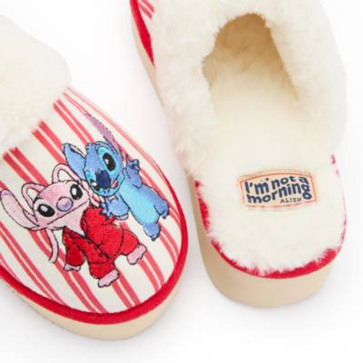 Stitch and Angel Slippers for Adults, Lilo & Stitch