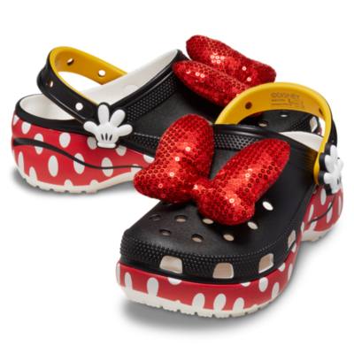 Crocs Minnie Mouse Platform Clogs For Adults