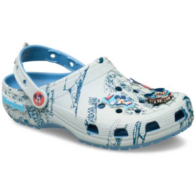 Crocs Mickey Mouse & Map Disneyland Resort 70th Anniversary Clogs For Adults