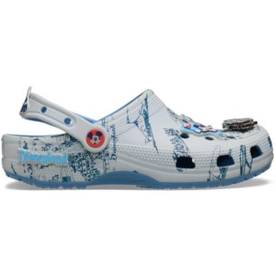 Crocs Mickey Mouse & Map Disneyland Resort 70th Anniversary Clogs For Adults