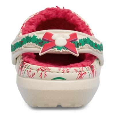 Crocs Santa Mickey Mouse Fair Isle Holiday Clogs for Adults
