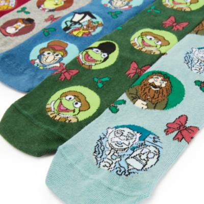 Die Muppets Weihnachtsgeschichte - Socken mit Weihnachtsmotiven - 5-teiliges Set