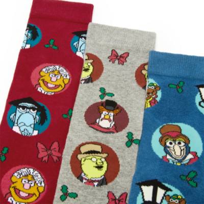 The Muppet Christmas Carol Festive Socks, Set of 5