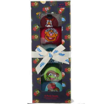 Die Muppets Weihnachtsgeschichte - Socken mit Weihnachtsmotiven - 5-teiliges Set