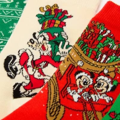 Mickey Mouse and Friends Festive Socks, Set of 5