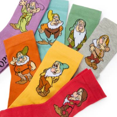 Snow White and the Seven Dwarfs Socks, Set of 7