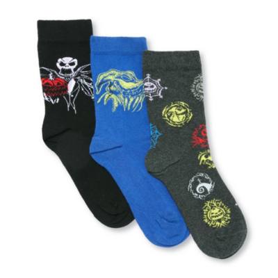The Nightmare Before Christmas Socks for Adults, Set of 3