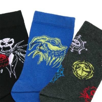 The Nightmare Before Christmas Socks for Adults, Set of 3