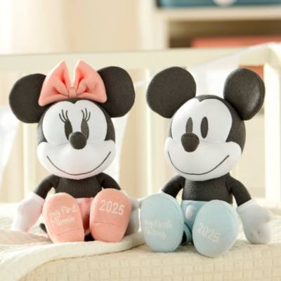 Mickey Mouse 'Born in 2025' Baby Small Soft Toy - 33cm