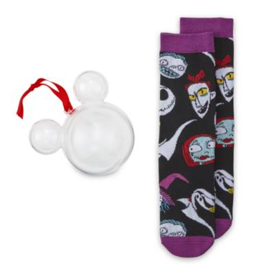 Disney Store The Nightmare Before Christmas Socks Hanging Ornament For Adults, 1 Pair